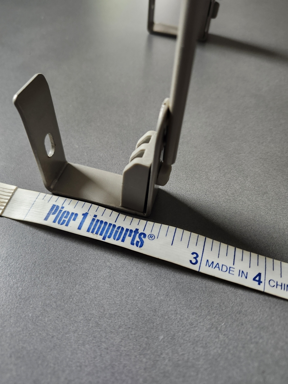3-Hook Over-the-Door Rack Metal - Picture 5 of 6
